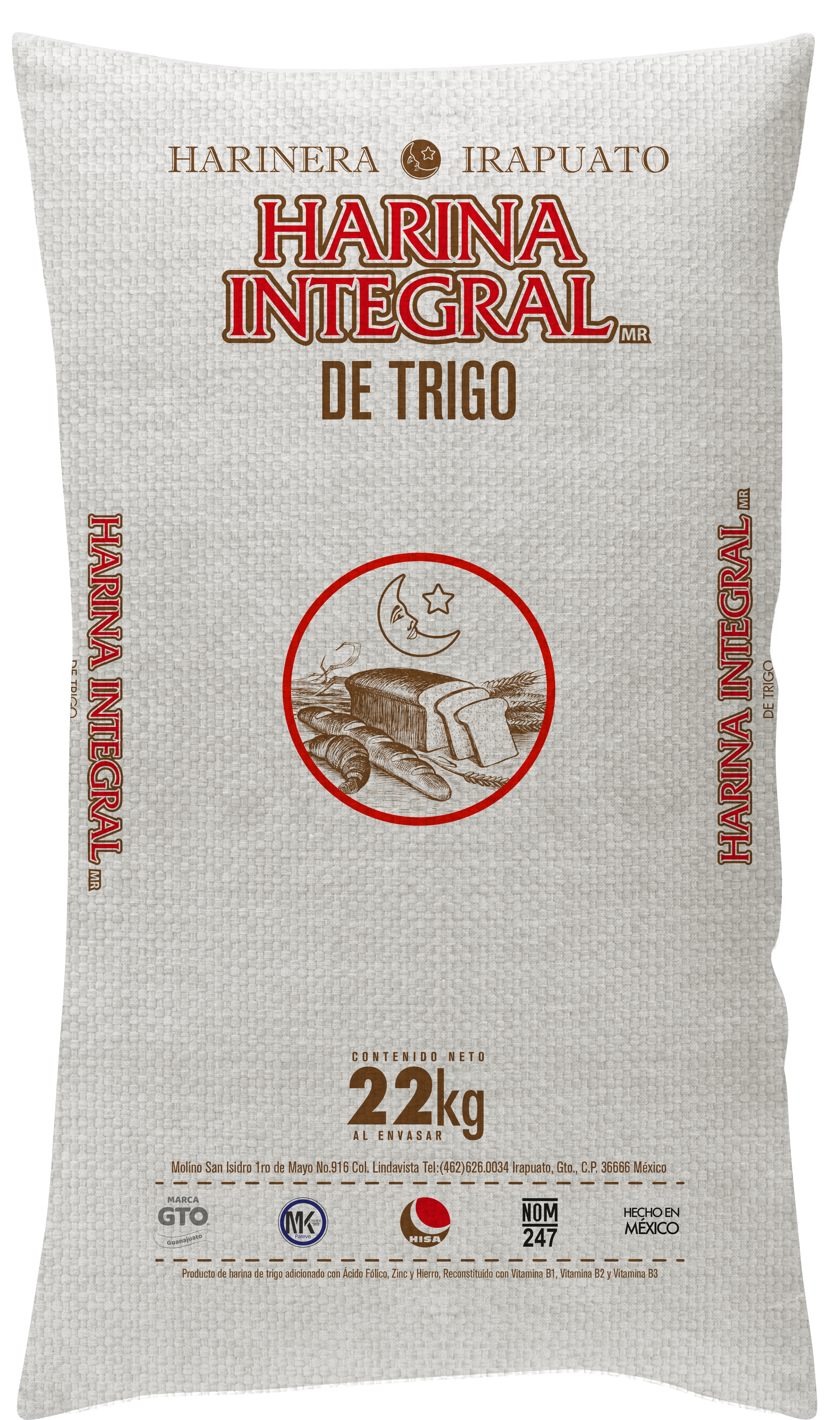 harina integral 22kg copia